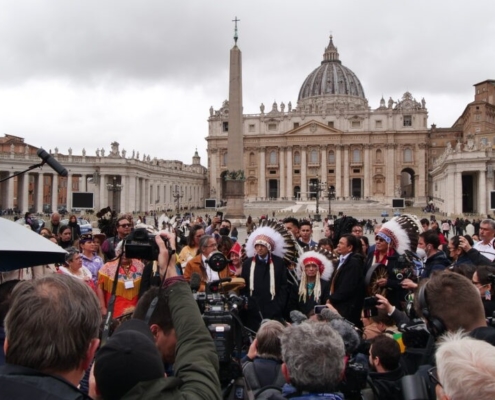 Indigenous Delegates - St. Peter's Square