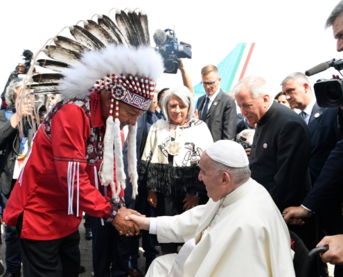 pope visit canada